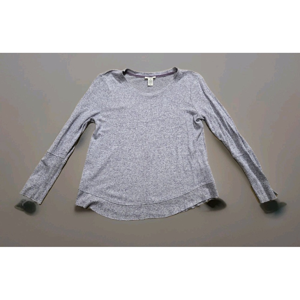 Westbound Long Sleeve Womens Purple Casual Top‎ Shirt Petite Sz M